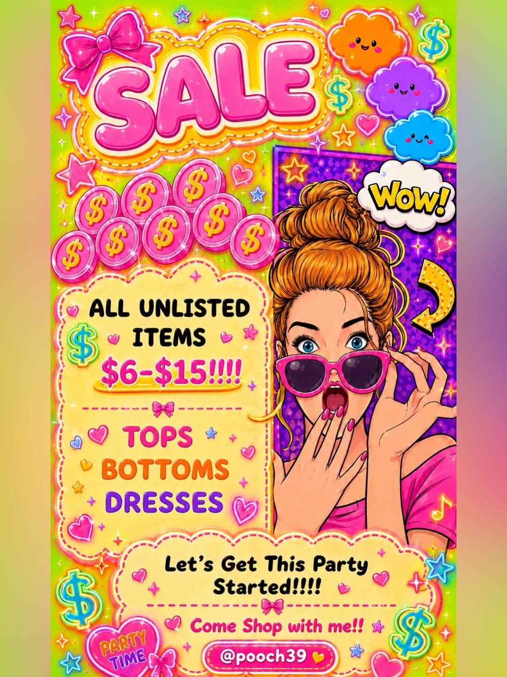 LETS GET THIS PARTY STARTED!!!! LOW STARTS! ALL UNLISTED!!!